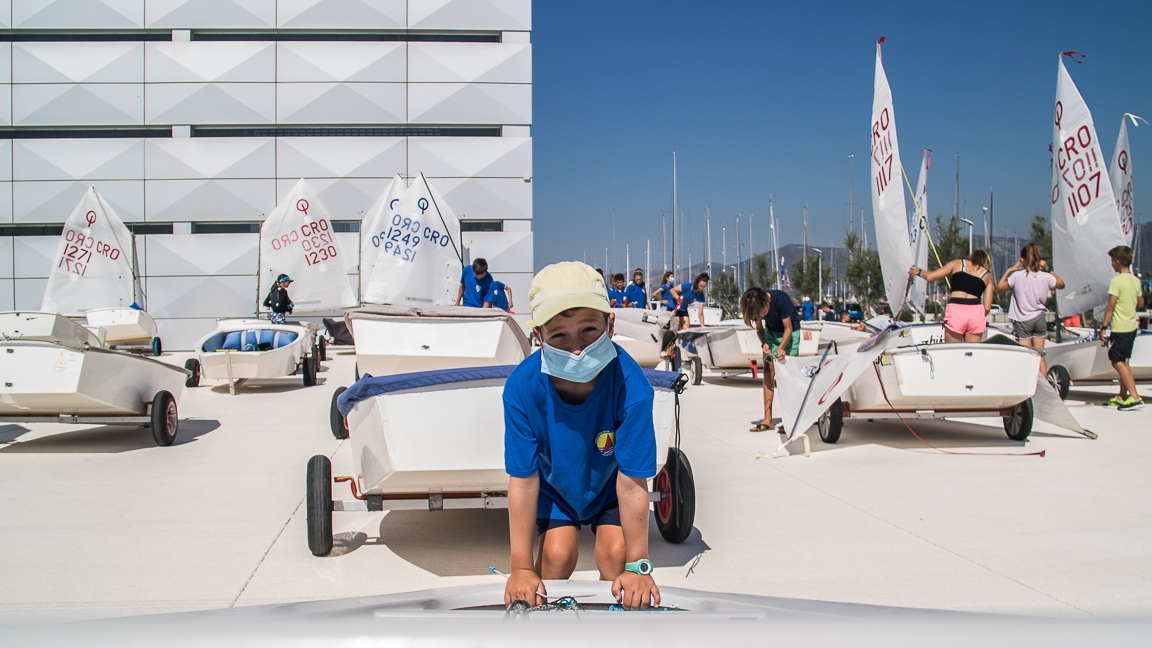 Prvenstvo Hrvatske 2020.  •「Optimist」•  prvi dan