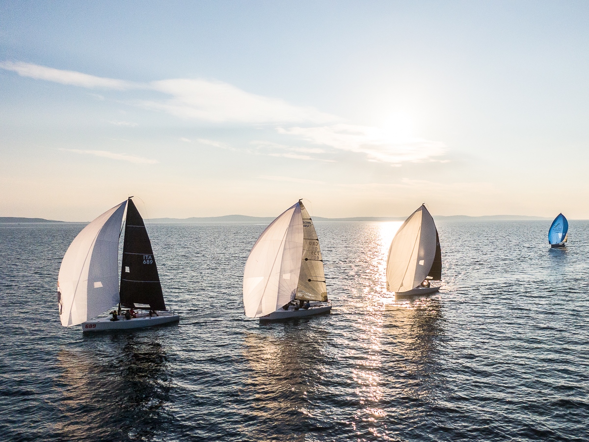 Prvenstvo Hrvatske •「Melges 24」 • Trening dan